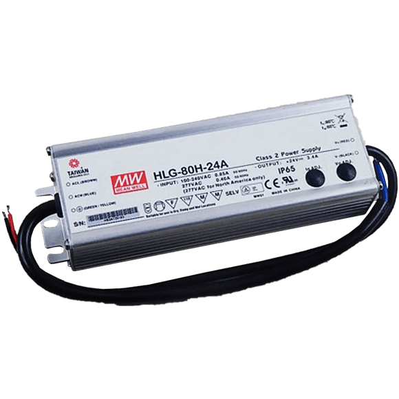 AC to DC LED Driver Enclosed Power Supply Single Output 42V 5720mA Current Adjustable by Internal Pot 